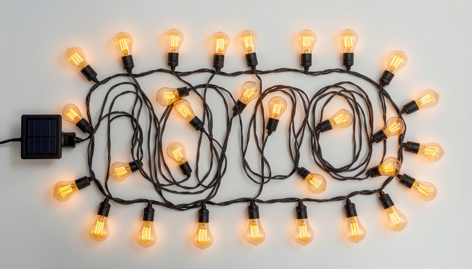 Solar Edison String Lights