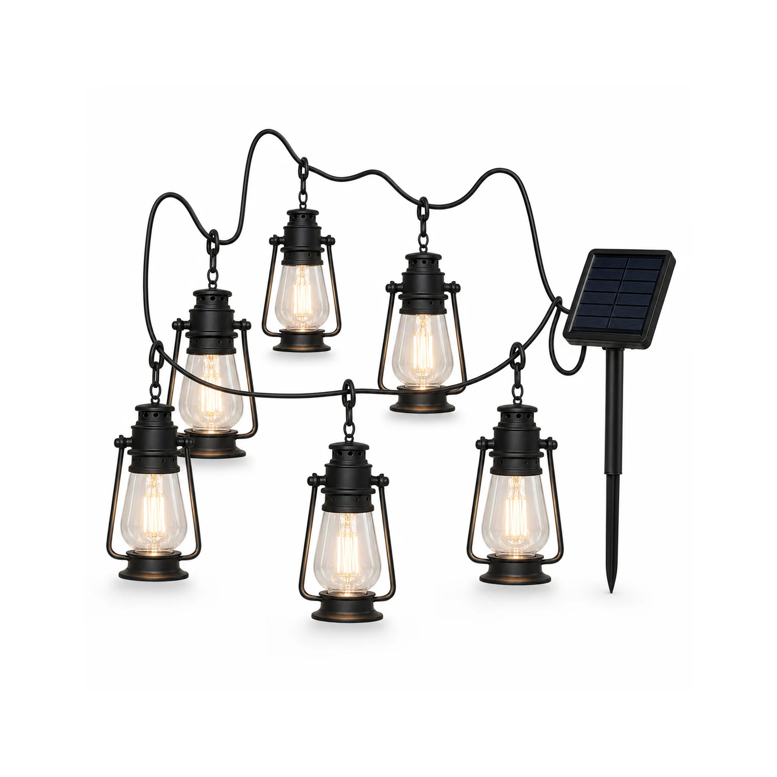 Solar Edison String Lights
