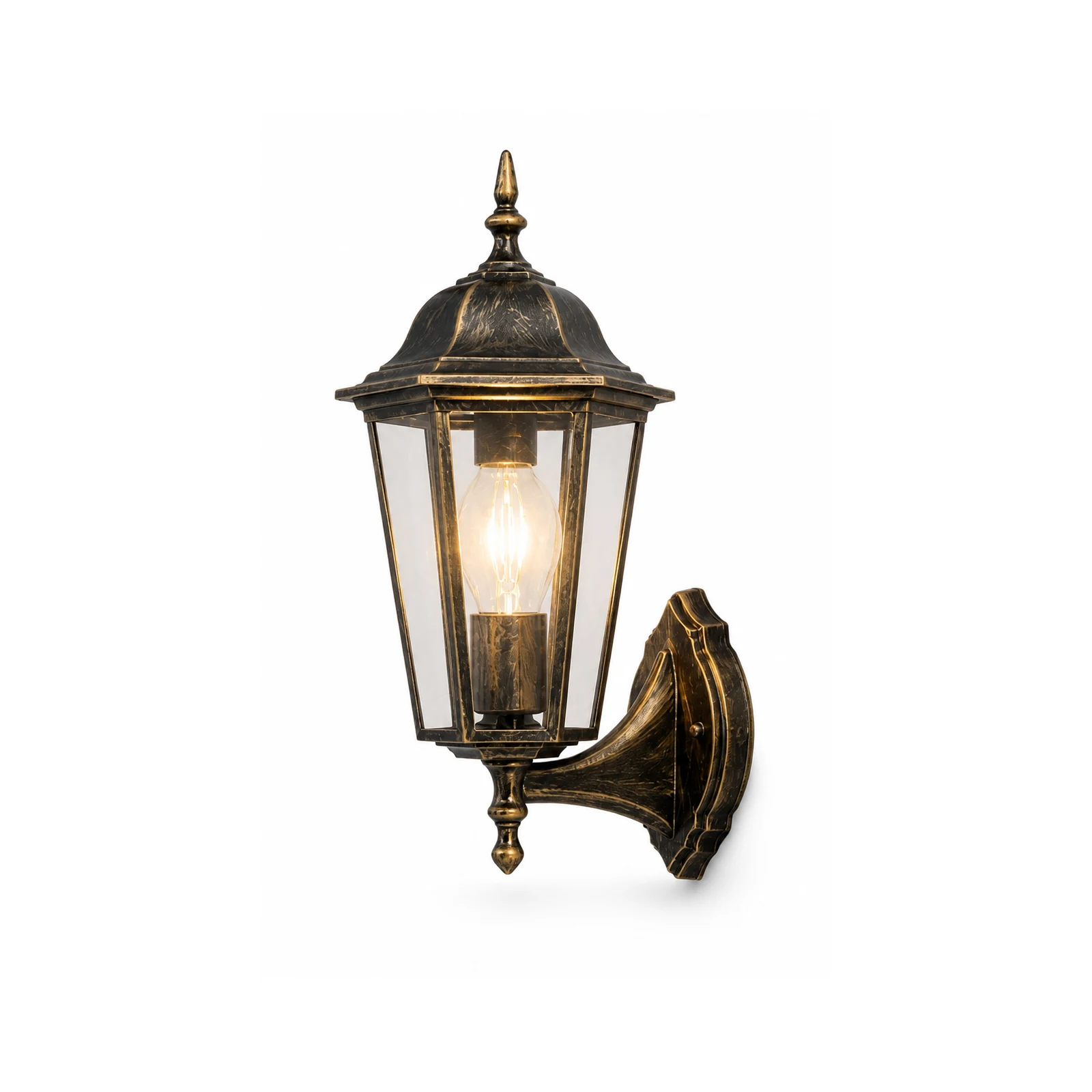Outdoor Wall Lantern Solar AC